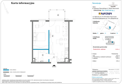 Mieszkanie w inwestycji: Daszyńskiego Square etap 2