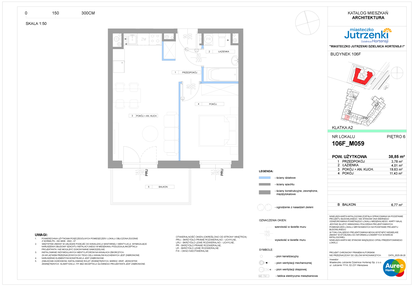 Mieszkanie w inwestycji: Miasteczko Jutrzenki Dzielnica Hortensji