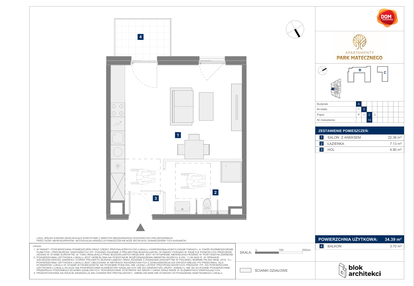 Mieszkanie w inwestycji: Apartamenty Park Matecznego Etap 1