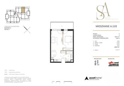 Mieszkanie w inwestycji: Sand Apartments