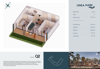 Mieszkanie w inwestycji: Linea Mare - apartamenty inwestycyjne