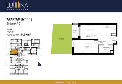 Mieszkanie w inwestycji: Apartamenty Lumina