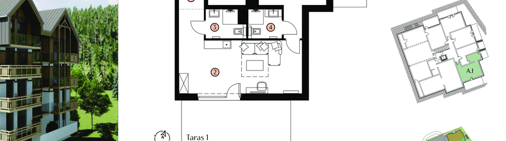 Mieszkanie w inwestycji: 4 Pory Roku Hotels