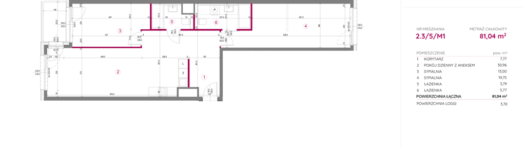 Mieszkanie w inwestycji: Lechicka 65