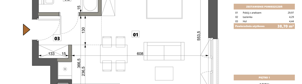 Mieszkanie w inwestycji: Srebrna 5