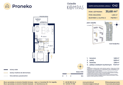 Mieszkanie w inwestycji: Osiedle Kompas