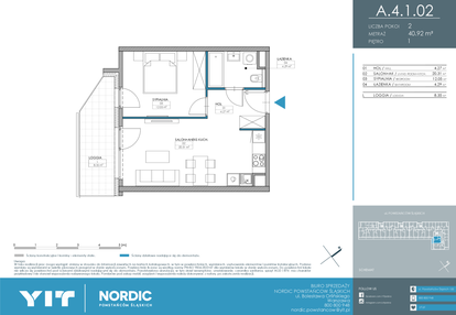 Mieszkanie w inwestycji: Nordic Powstańców Śląskich