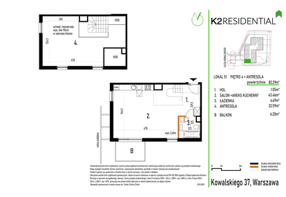 Mieszkanie w inwestycji: Kowalskiego 37