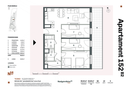 Mieszkanie w inwestycji: Nadgórników 14