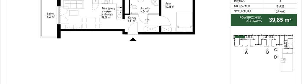 Mieszkanie w inwestycji: Sielskie Podolany