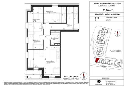 Mieszkanie w inwestycji: Garbarska Urban Koncept