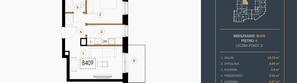 Mieszkanie w inwestycji: Rezydencja Śródmiejska