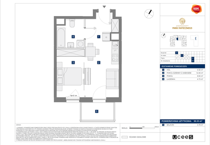 Mieszkanie w inwestycji: Apartamenty Park Matecznego Etap 1