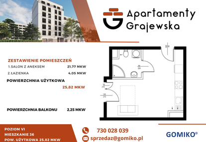 Mieszkanie w inwestycji: Apartamenty Grajewska