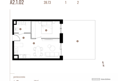 Mieszkanie w inwestycji: Belg Apartamenty etap II