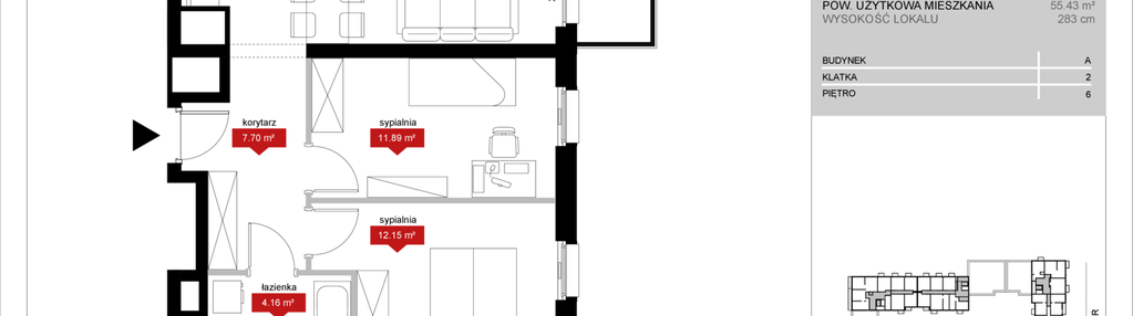 Mieszkanie w inwestycji: Atrium - Nowy Szczepin