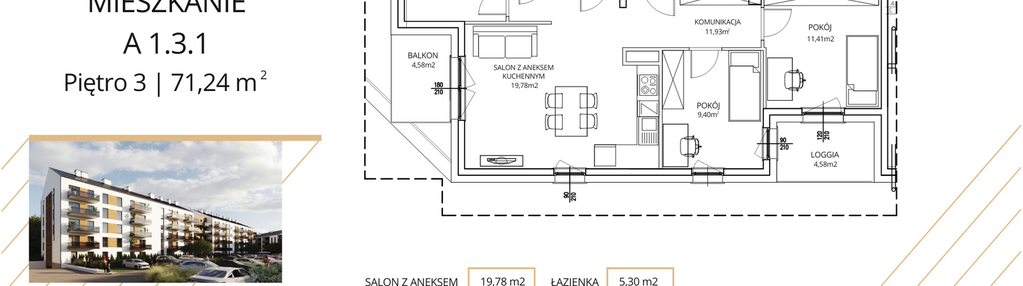 Mieszkanie w inwestycji: Apartamenty Nowe Miasto