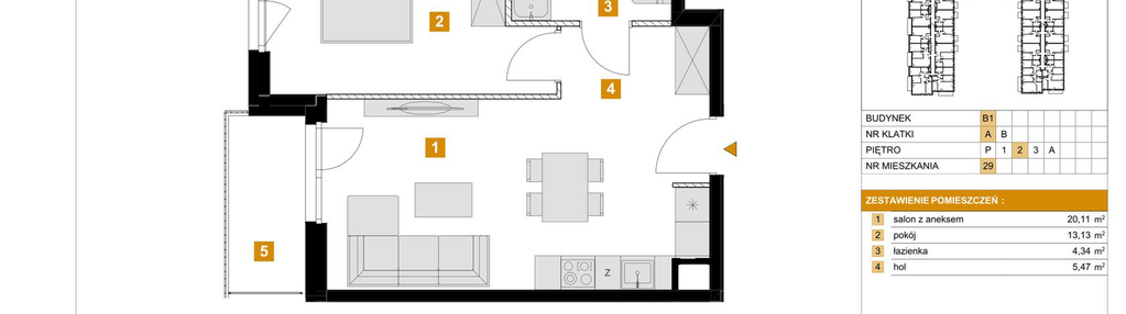 Mieszkanie w inwestycji: Osiedle Arkadia etap 2