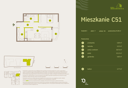 Mieszkanie w inwestycji: Osiedle Imbramowskie