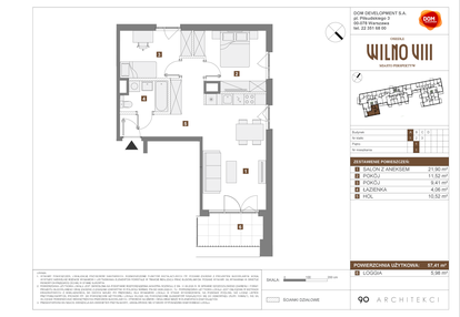 Mieszkanie w inwestycji: Osiedle Wilno VIII
