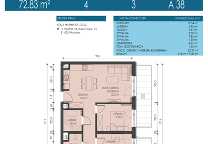 Mieszkanie w inwestycji: Apartamenty Aqua Marina