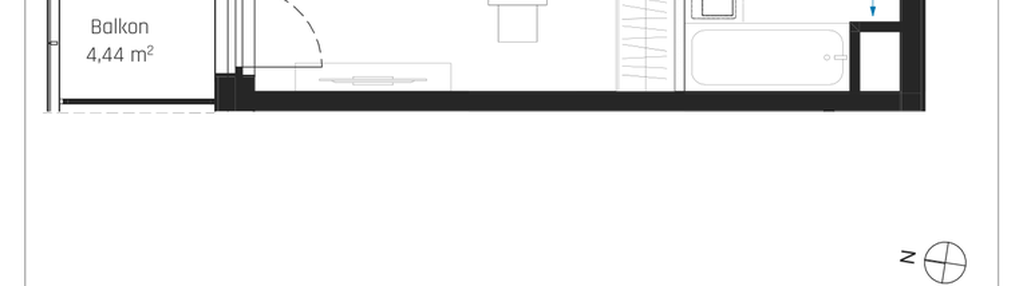 Mieszkanie w inwestycji: Nadmotławie Apartments etap I
