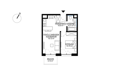Mieszkanie w inwestycji: KWADRAT etap 2