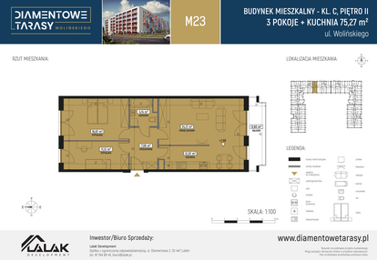 Mieszkanie w inwestycji: Diamentowe Tarasy