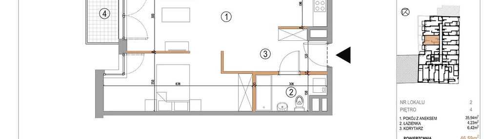 Mieszkanie w inwestycji: 5th Avenue Apartments
