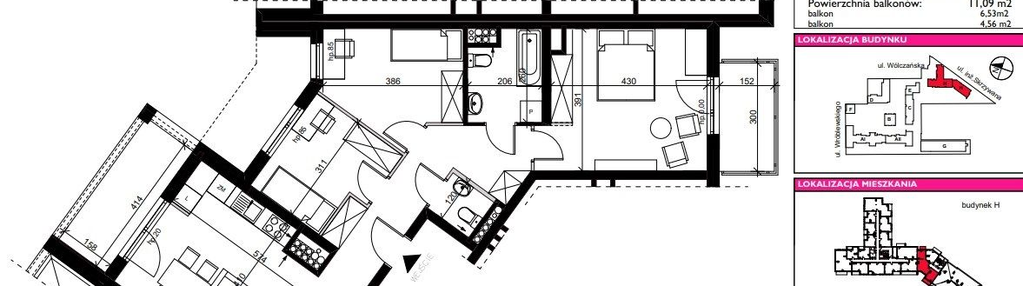 Mieszkanie w inwestycji: ART MODERN etap III - bud. H