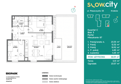 Mieszkanie w inwestycji: Slow City