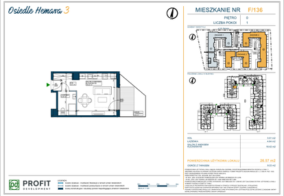 Mieszkanie w inwestycji: Osiedle Hemara - etap III bud. 2 i 3