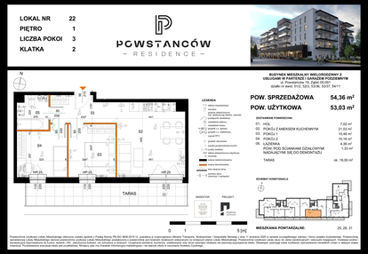 Mieszkanie w inwestycji: Powstańców Residence