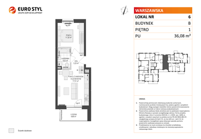 Mieszkanie w inwestycji: Osiedle Warszawska etap III