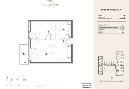 Mieszkanie w inwestycji: Waterlane Vibe