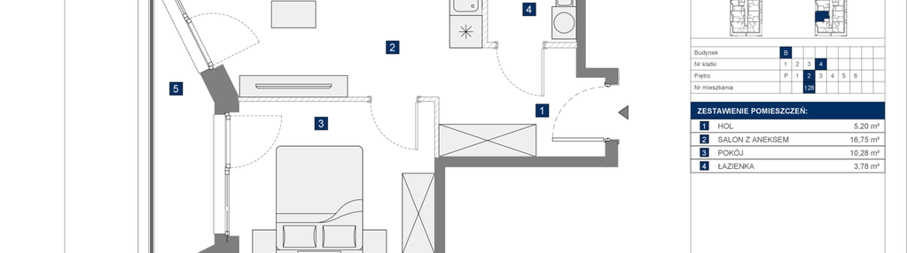 Mieszkanie w inwestycji: Osiedle przy Wielickiej etap 1.2