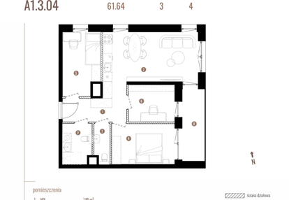Mieszkanie w inwestycji: Belg Apartamenty etap II
