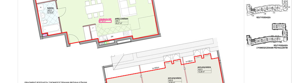 Mieszkanie w inwestycji: Kamienica Zamkowa