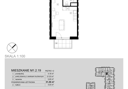 Mieszkanie w inwestycji: Modern Helenów