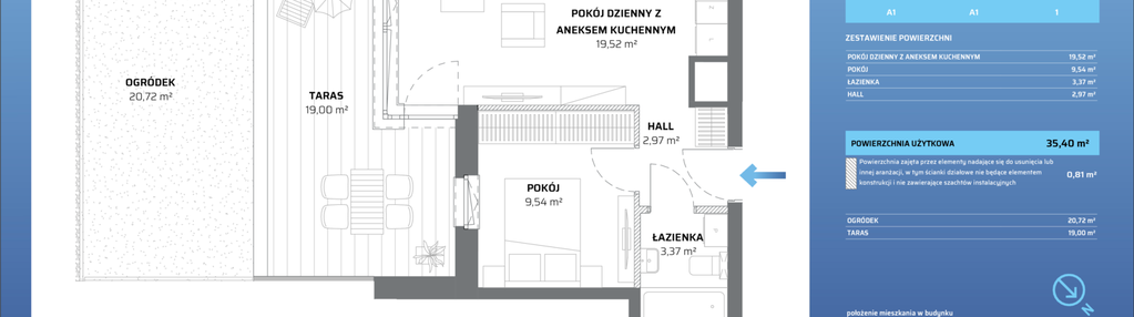 Mieszkanie w inwestycji: Zaspa Wysoko