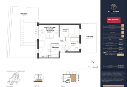 Mieszkanie w inwestycji: Motława Garden