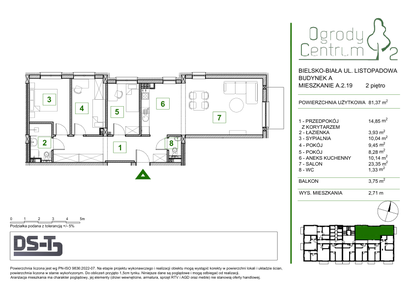 Mieszkanie w inwestycji: Ogrody Centrum 2