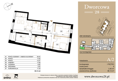 Mieszkanie w inwestycji: Dworcowa 28