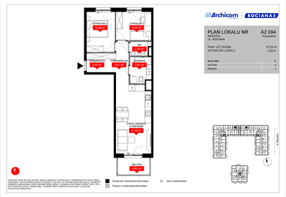 Mieszkanie w inwestycji: Osiedle Bociana 5