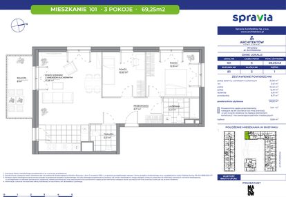 Mieszkanie w inwestycji: Architektów