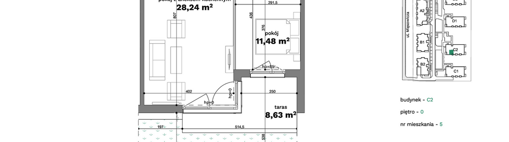 Mieszkanie w inwestycji: Forma Otwarta etap C