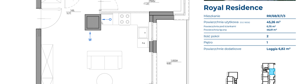 Mieszkanie w inwestycji: Royal Residence 6B