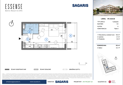 Mieszkanie w inwestycji: ESSENSE Baltic Resort&SPA 2 - apartamenty inwestycyjne