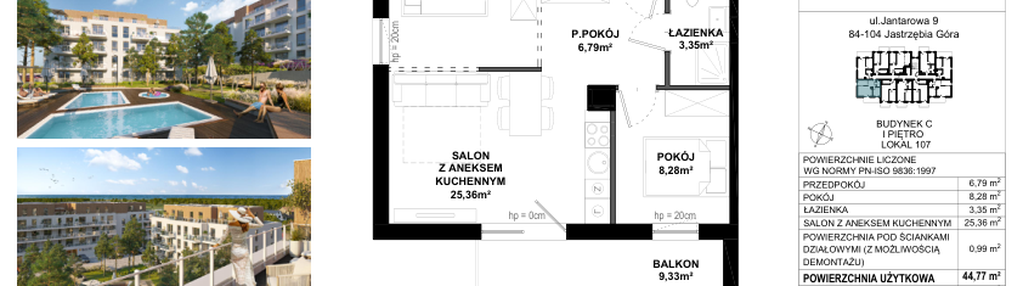Mieszkanie w inwestycji: Apartamenty Bałtyk