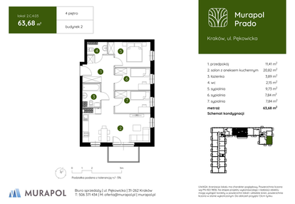 Mieszkanie w inwestycji: Murapol Prado